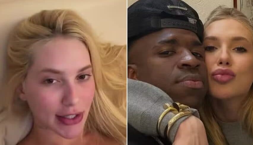 Virginia fala de ‘sumiço’ em meio a boatos de crise com Vini Jr: ‘Semana dedicada a mim’