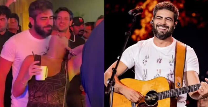 Henrique, da dupla com Juliano, é flagrado puxando o cabelo da mulher, e web reage com críticas: ‘falta de respeito’