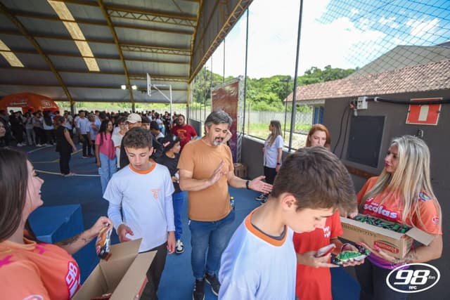 98 nas escolas – Colégio Estadual Augusto Vanin | 24/11/2024