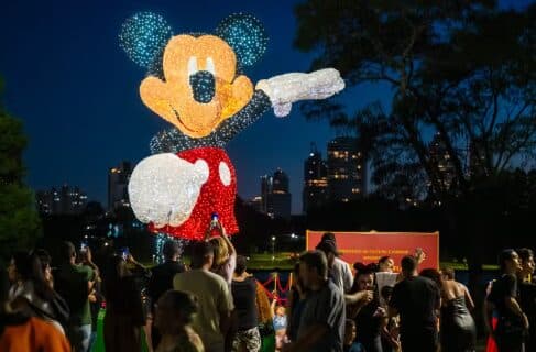 Espetáculo de Natal da Disney volta para a programação natalina de Curitiba