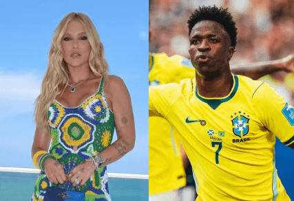Vini Jr. comenta foto de Virginia após marcar dois gols pelo Brasil e agita fãs