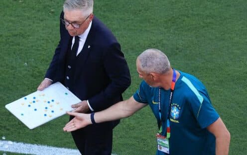 Ancelotti usa inteligência artificial, drone e outras tecnologias na Seleção