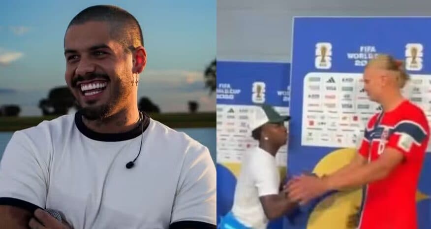 Zé Felipe se revolta ao ver Vini Jr. cumprimentar Haaland após derrota do Brasil para a Noruega