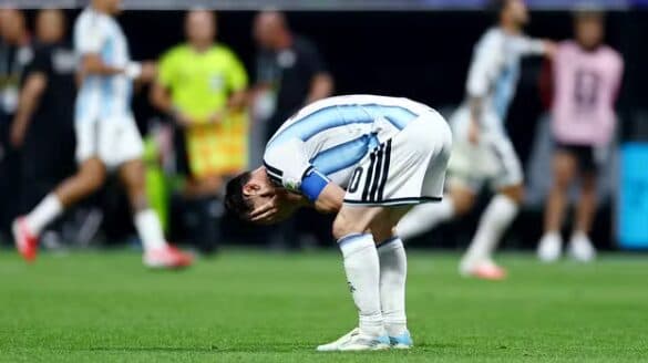 Argentina vence o Egito de virada e está nas quartas de final da Copa