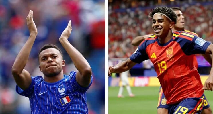 França e Espanha se enfrentam na 1ª semifinal da Copa do Mundo 2026