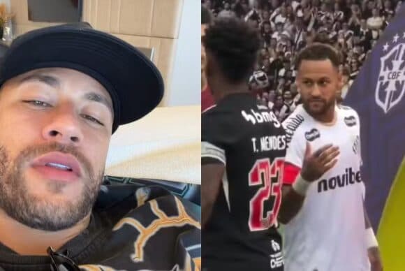 Neymar se pronuncia após polêmica em campo com Thiago Mendes: ‘Tenho coisa melhor para resolver’