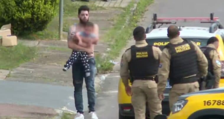 Pai é preso após manter filho de dois anos refém na Grande Curitiba